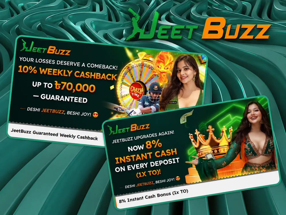 JeetBuzz cashback and rebate programs