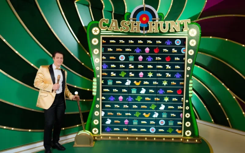 Crazy Time Cash Hunt bonus round
