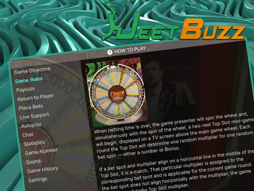 How to play Crazy Time step by step