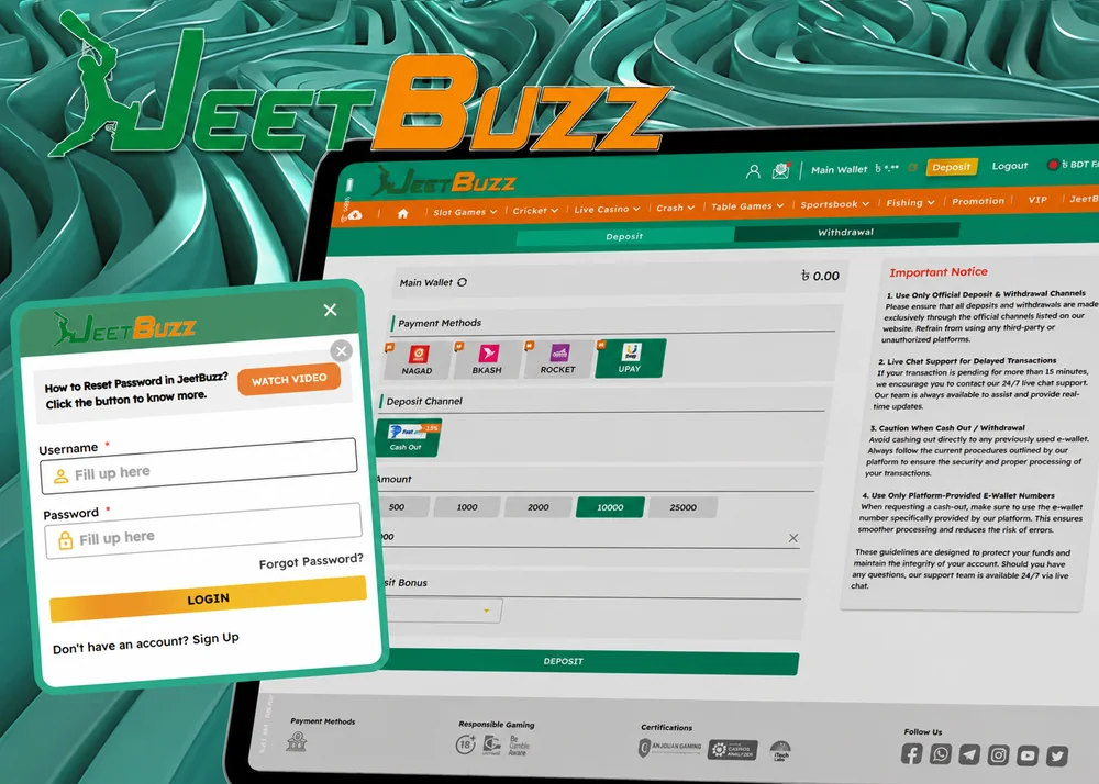 How to activate a JeetBuzz promo code step by step