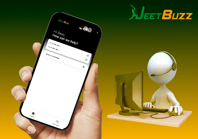 এজেন্ট উত্তর সহ JeetBuzz লাইভ চ্যাট সাপোর্ট উইন্ডো